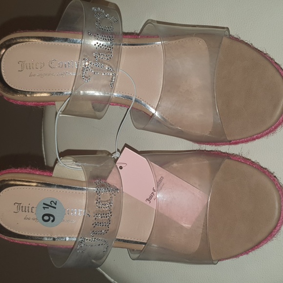 NWT Juicy couture Rainbow 🌈 wedges - Picture 2 of 5